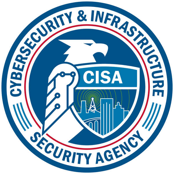 CISA_Logo_CA Cybersecurity and Infrastructure Security Agency logo