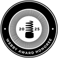webby award honoree logo bw